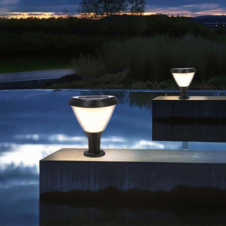 Modern Led Fence Deck Light Lantern Column Lamp for Patio Garden Decoration Versatile