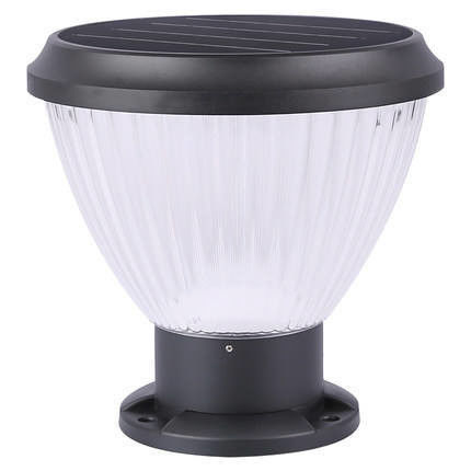 Solar Garden Lights Pillar Gate LED Light for Garden Landscape Courtyard Decoration