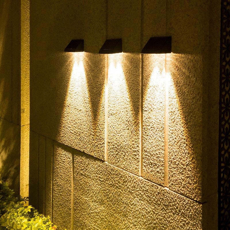 28±5LM Lamp Luminous Flux Led Garden Solar Wall Light for Courtyard Decoration