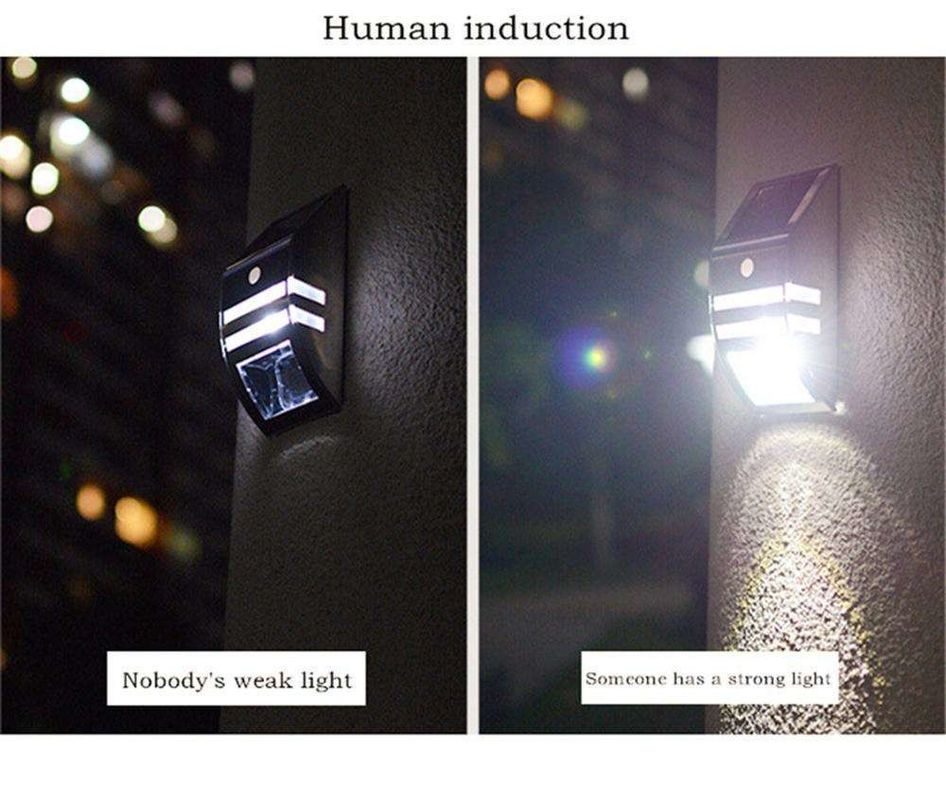 Solar Fence Light Latest Model Modern Outdoor Luminaires Led Solar Sensor Wall Light