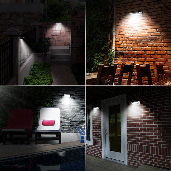 Outdoor Security Led Solar Motion Sensor Wall Lamp with and Professional Manufacture