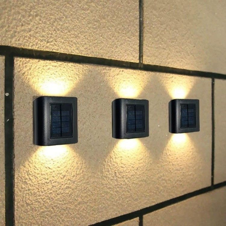 Step Staircase Deck Garden Landscape Led Solar Light with 50000 Hours Working Time
