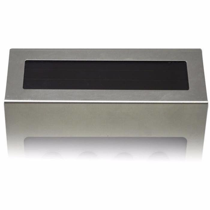 High Luminous Flux Solar Number Light Address Sign Doorplate Lighting for Outdoor Wall