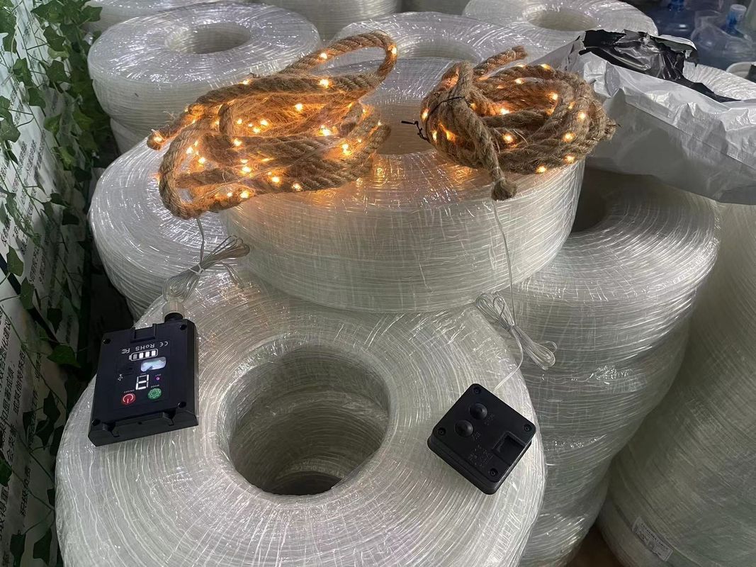 Solar Led Street Light Lamp Copper Wire Led Garden String Light for Easy Installation