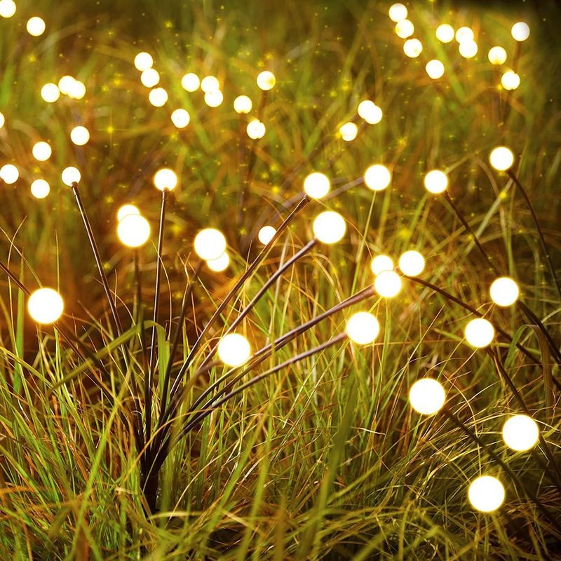 50000 Hour Working Lifetime Solar Firefly Light for Garden Decoration Waterproof