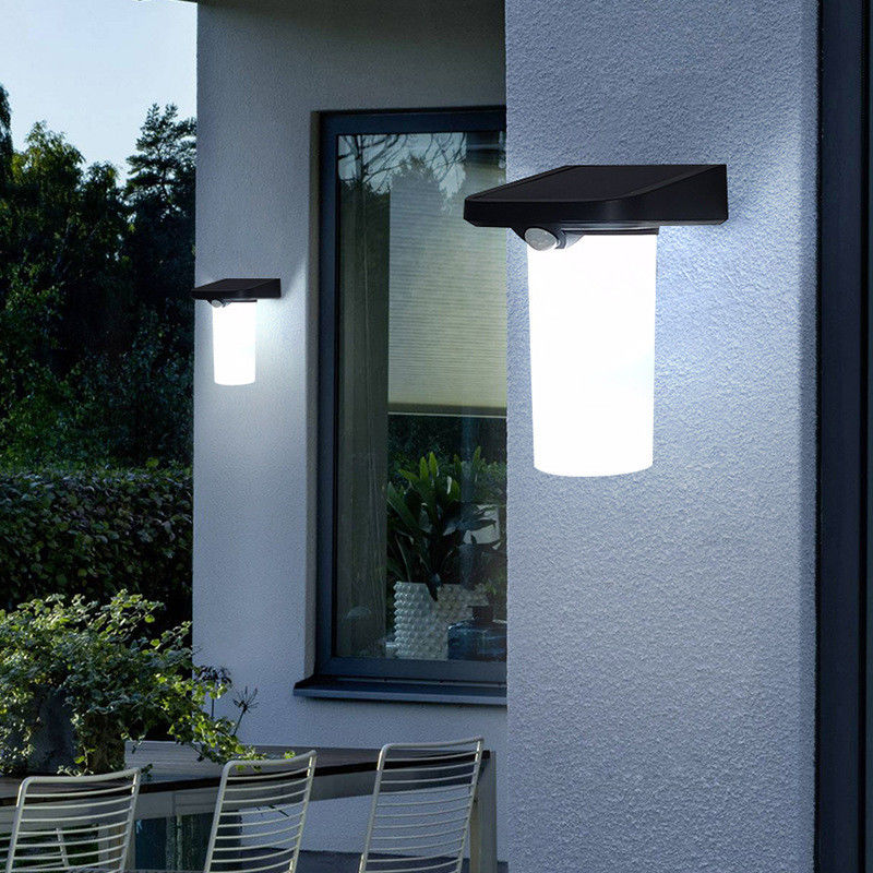 Outdoor Led Wall Light 6w White Light Motion Sensor Wall Lamp For Balconies Gardens Patios Backyard