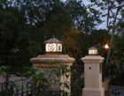 AC 165-265V Input Voltage Big Solar Post Light Fence for Outdoor in United States