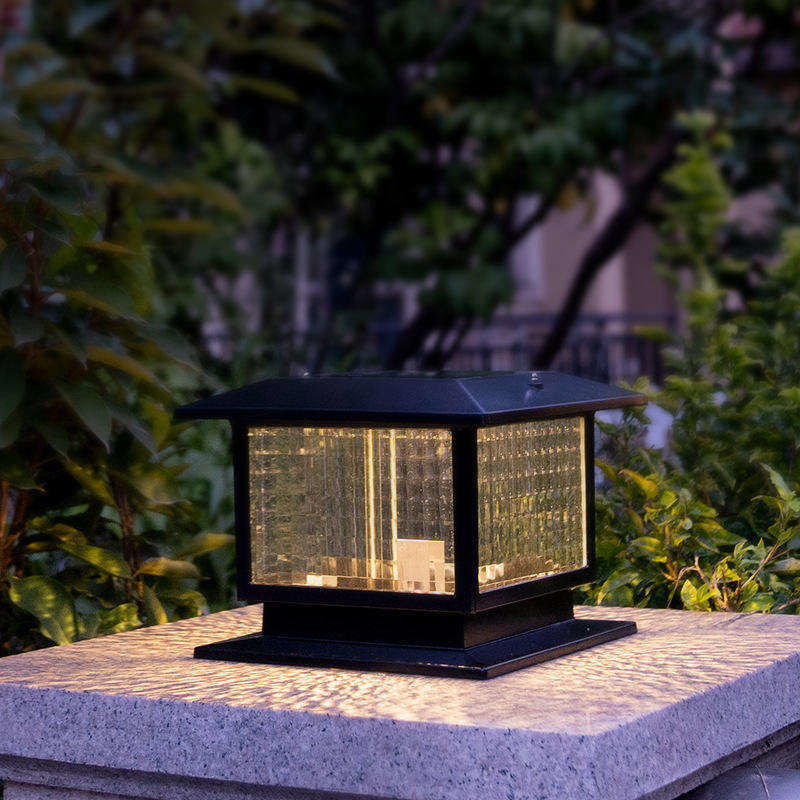 Waterproof Solar LED Wall Light for Rural Villa Garden Entrance Courtyard Outdoor