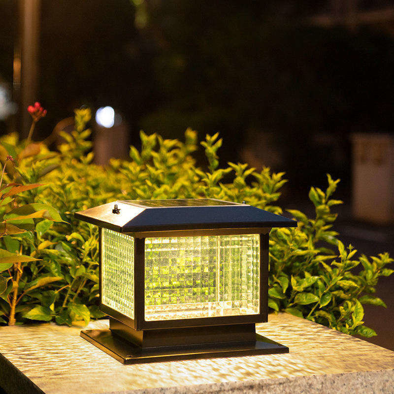 Waterproof Solar LED Wall Light for Rural Villa Garden Entrance Courtyard Outdoor