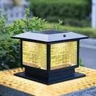 Waterproof Solar LED Wall Light for Rural Villa Garden Entrance Courtyard Outdoor