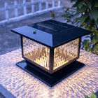Waterproof Solar LED Wall Light for Rural Villa Garden Entrance Courtyard Outdoor