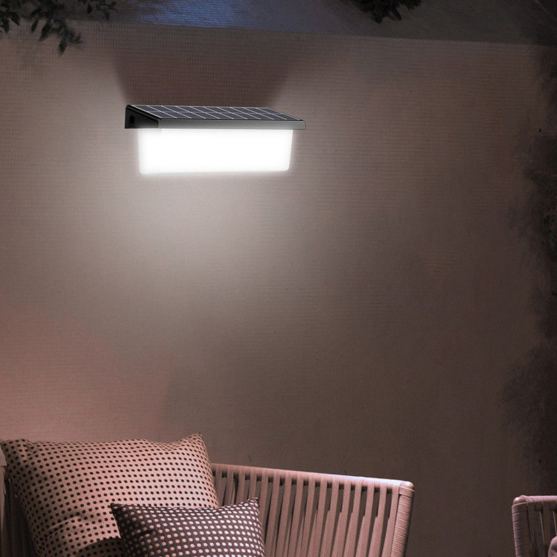 Villa Hotel Outdoor Garden Solar LED Wall Light with Motion Sensor and Remote Control