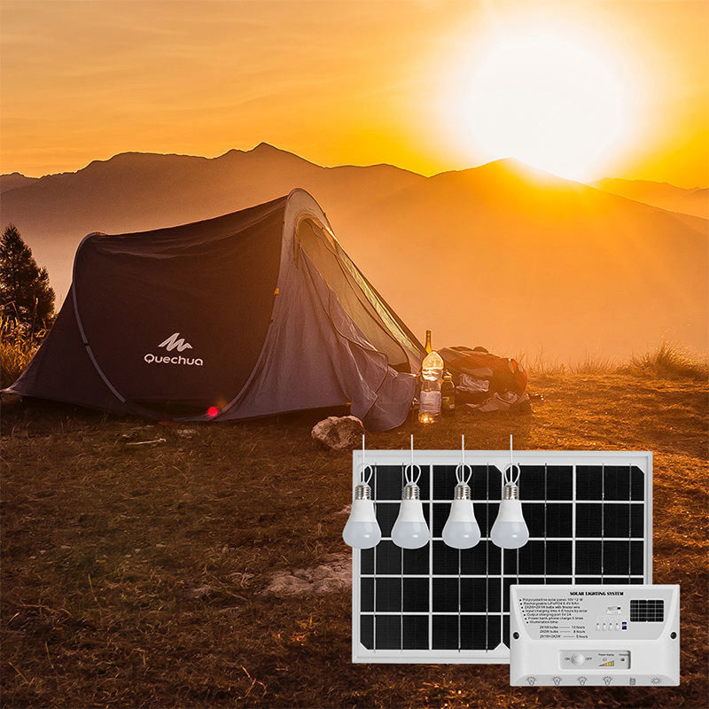 360° Beam Angle Solar Energy Light for Camping Portable Outdoor Power Generation System