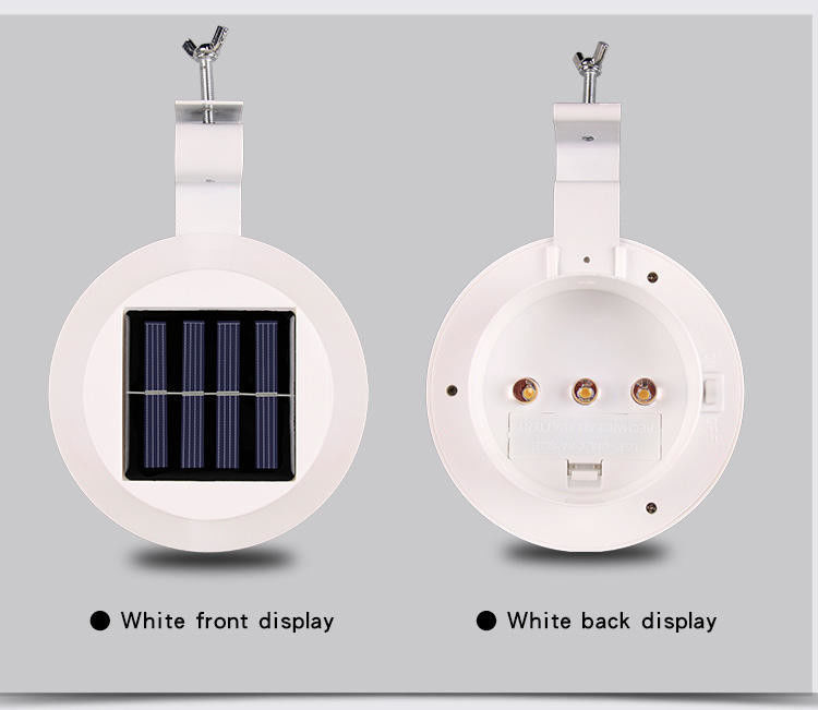 80 Ra Color Rendering Index Solar Power Supply Outdoor Garden Wall Led Solar Fence Lights