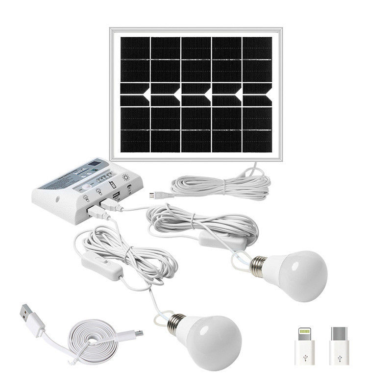 IP44 Rated Solar Panels for Courtyard Garden Balcony Camping 50000 Hours Working Time