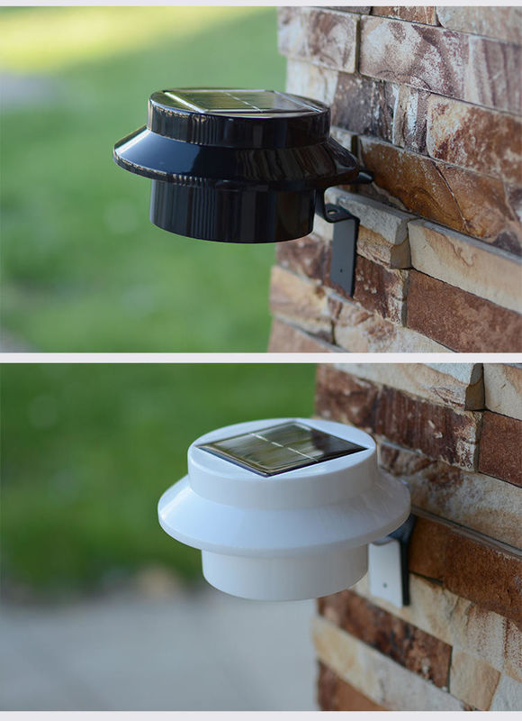 80 Ra Color Rendering Index Solar Power Supply Outdoor Garden Wall Led Solar Fence Lights