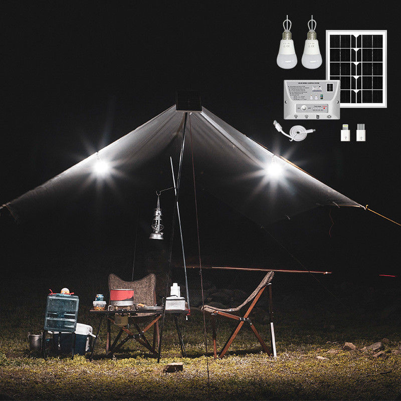IP44 Rated Solar Panels for Courtyard Garden Balcony Camping 50000 Hours Working Time