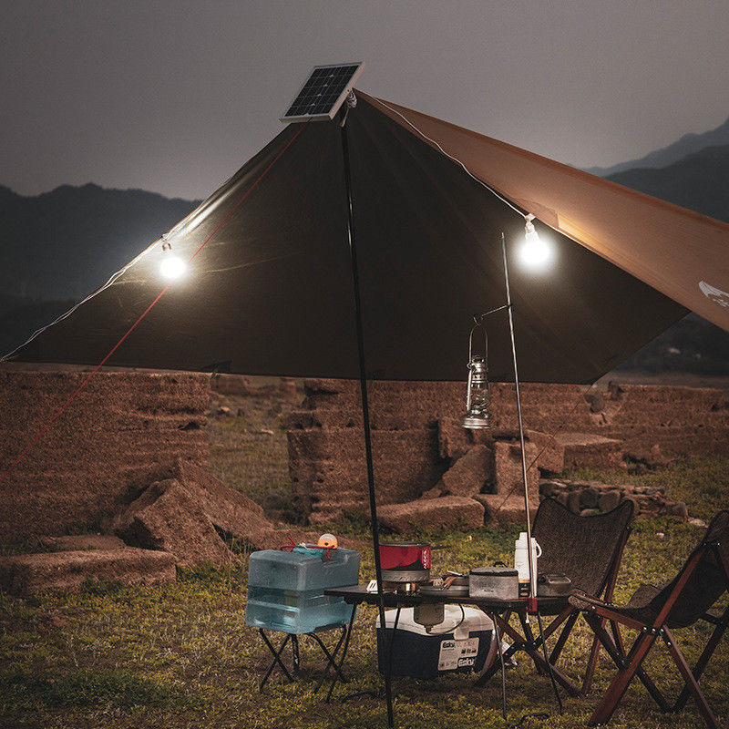 IP44 Rated Solar Panels for Courtyard Garden Balcony Camping 50000 Hours Working Time