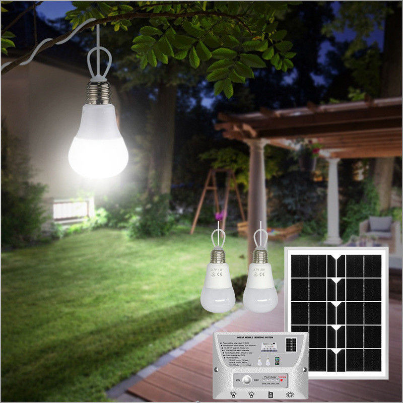 IP44 Rated Solar Panels for Courtyard Garden Balcony Camping 50000 Hours Working Time