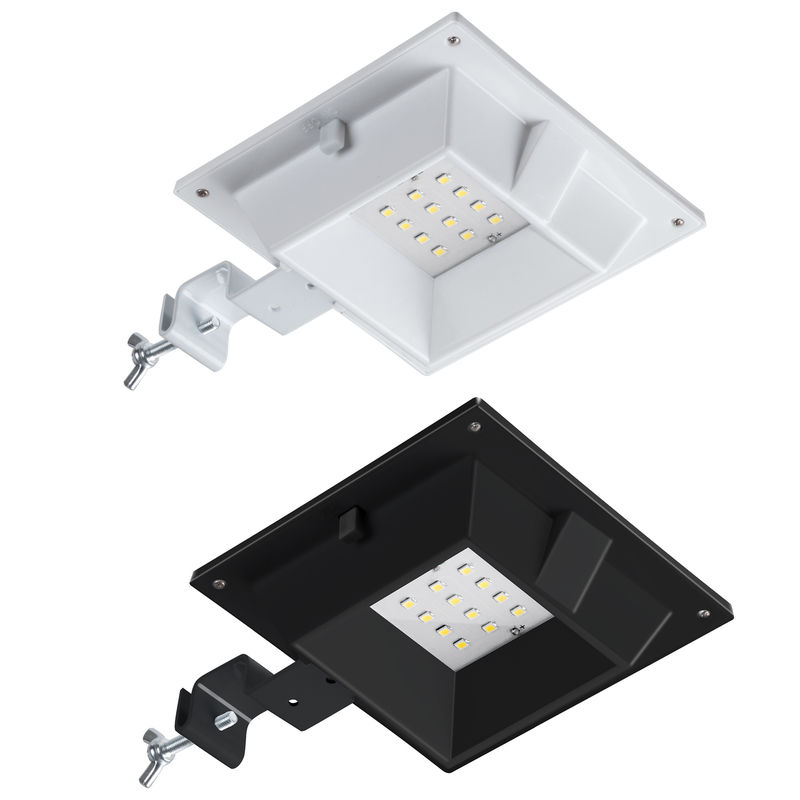 Solar Gutter LED Lights for Garden Patio Driveway 12 LED Outdoor Waterproof Wall Lamps