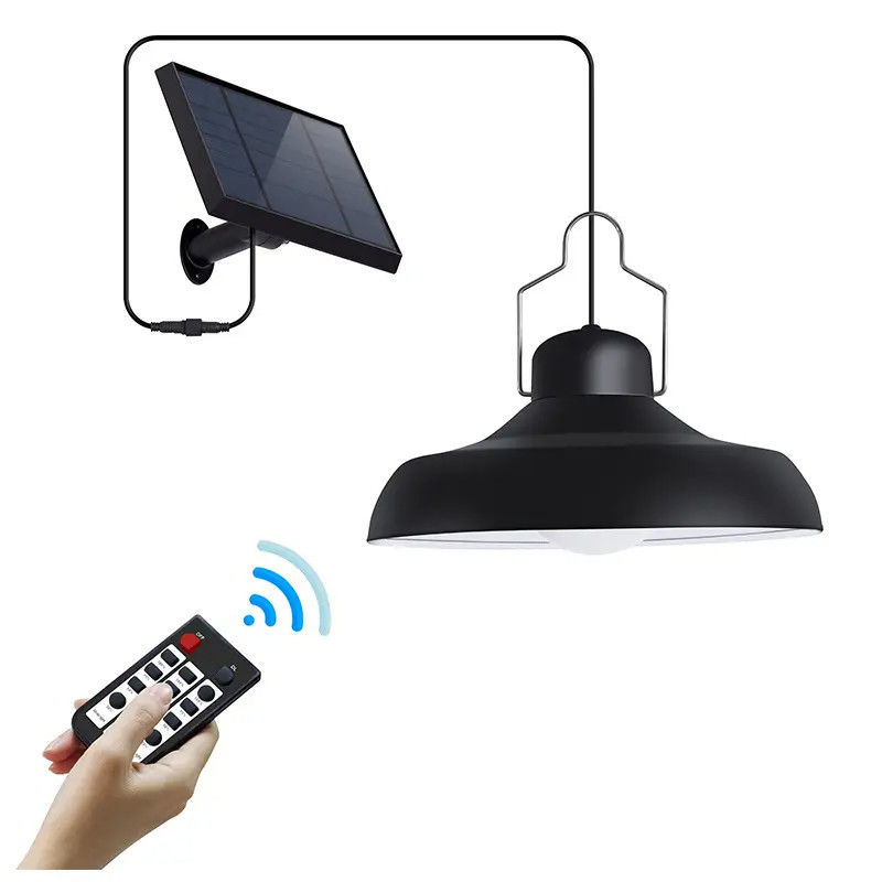 270° Beam Angle Solar Chandelier Color Temperature CCT 6000K-7000K Hanging Lamp Remote