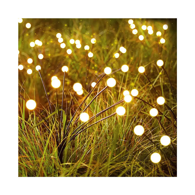 360° Beam Angle Solar Garden Lights LED Firefly Lights for Yard Garden Decor Patio Xma