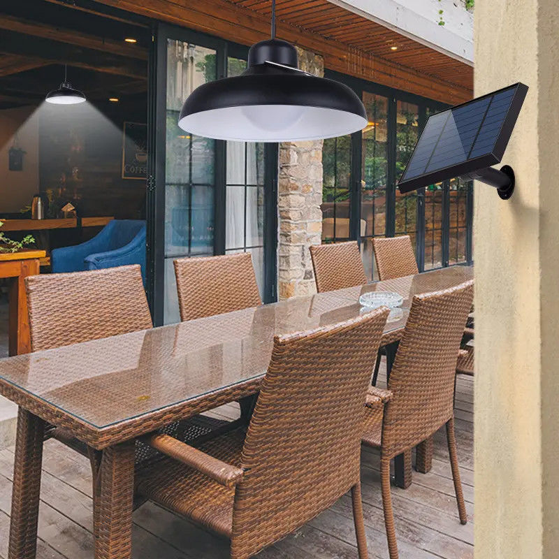 80 Ra Color Rendering Index Solar Indoor Lights for Hanging in Porch Gazebo Barn Camp