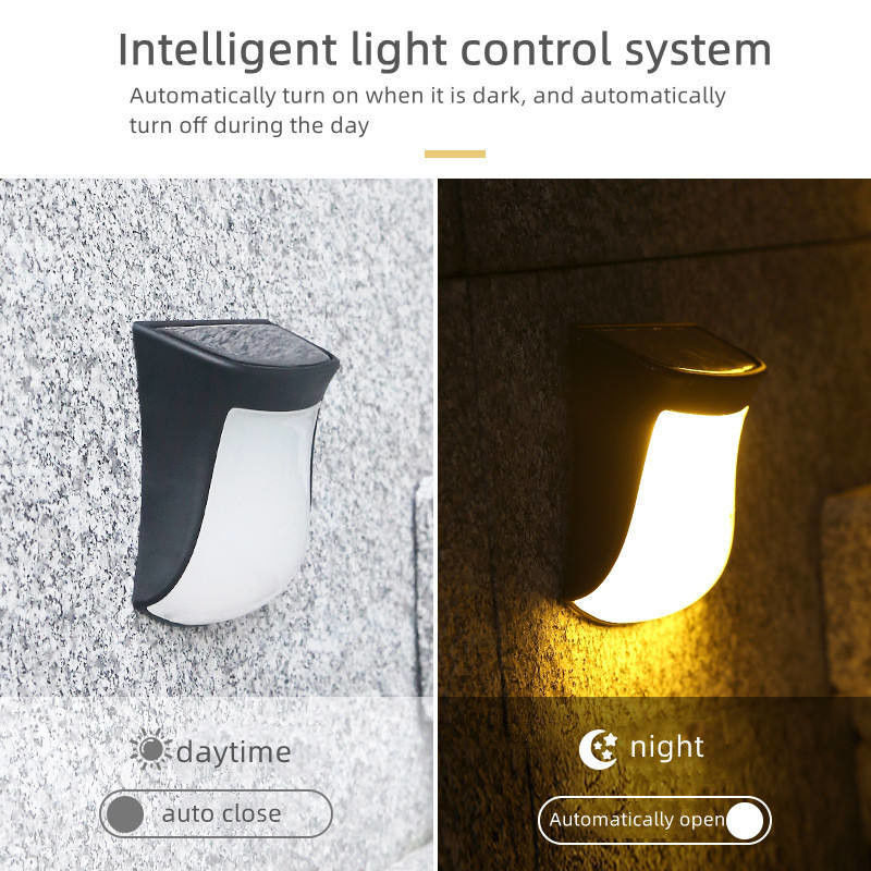 50000 Hour Working Lifetime Solar Light for Outdoor Patio Fence and Waterproof Wall