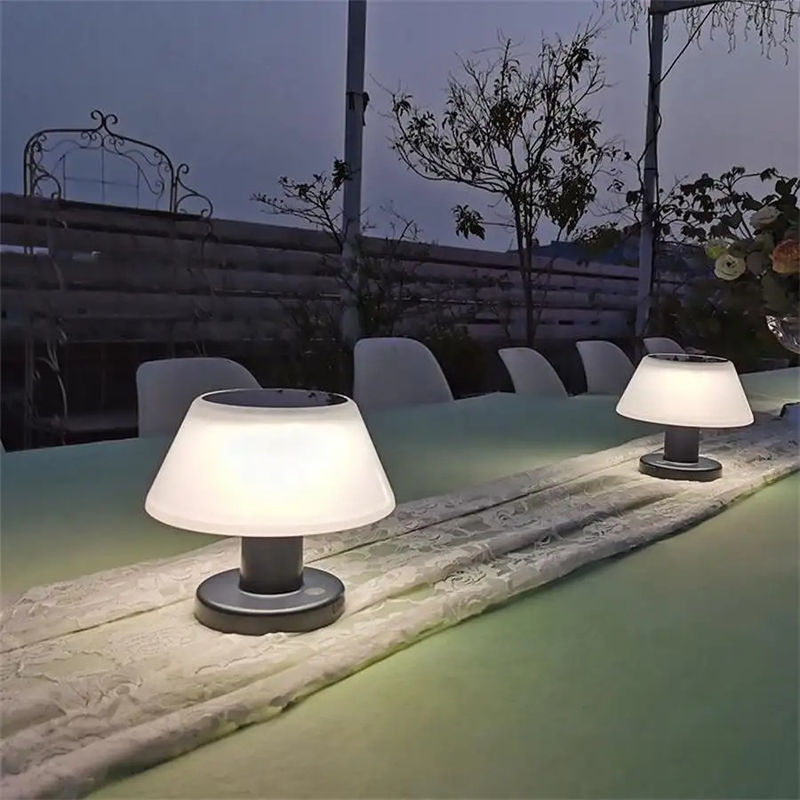 80 Ra Color Rendering Index Solar Courtyard Night Lamp for Dining and Bar Atmosphere