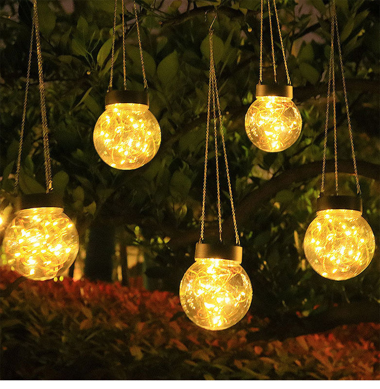 Adjustable Solar Garden Lights Low Voltage Decorative Artwork for Ground Illumination