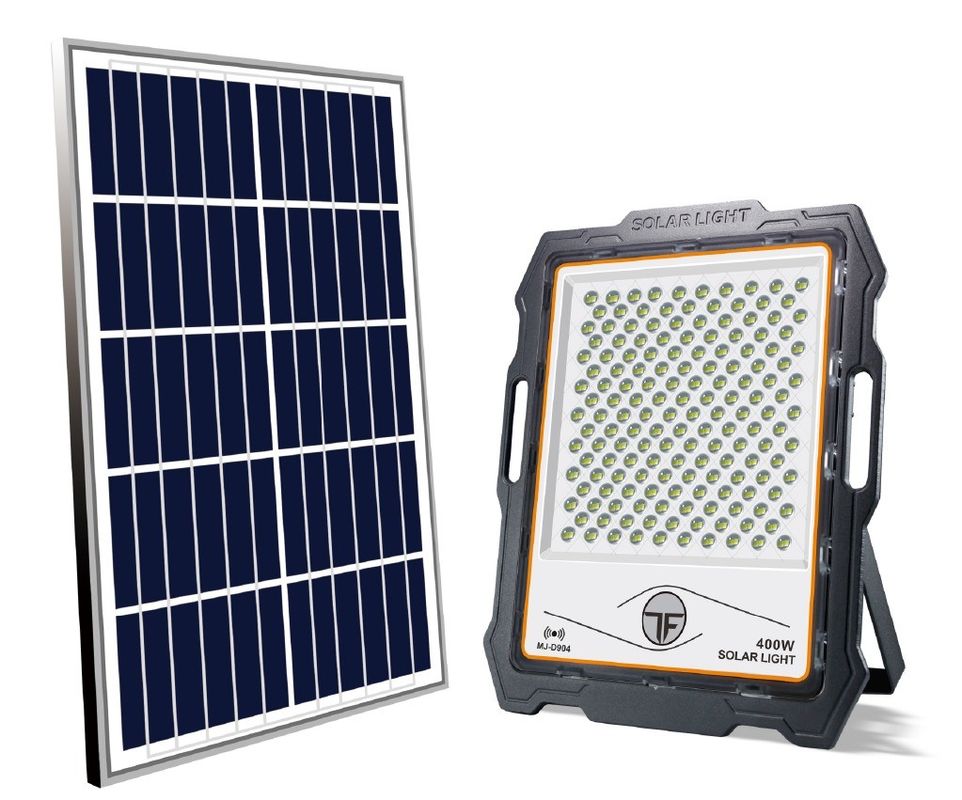 3000lm Outdoor Warm White Led Security Wall Garden Street Solar Flood Light With Motion Sensor IP55