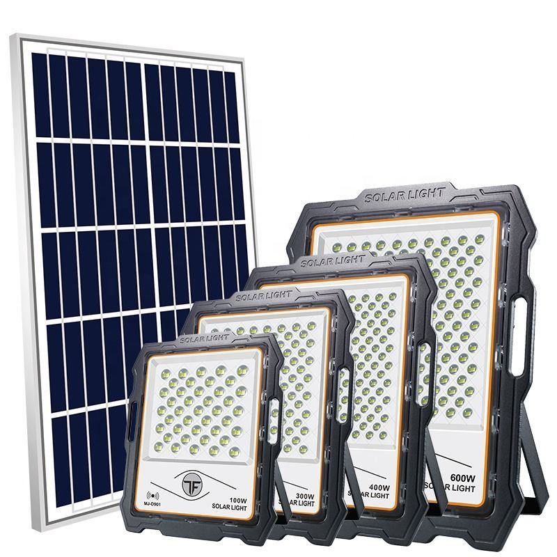 Customized Lumen Outdoor Garden Ip65 Security Motion Sensor Led Solar Flood Light 300W