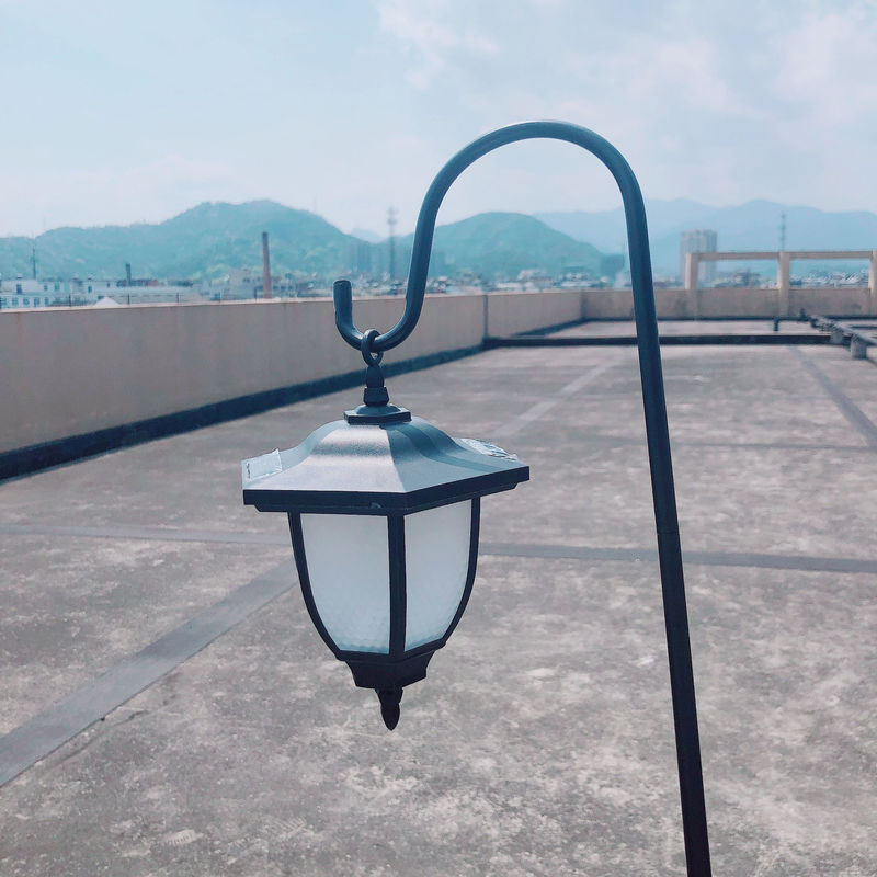 Outdoor Solar Led Wall Lantern Sensor For Decoration Panels 20000 Hour Working Lifetime