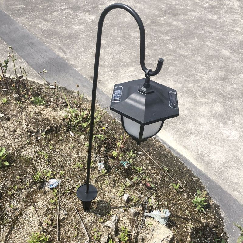 Outdoor Solar Led Wall Lantern Sensor For Decoration Panels 20000 Hour Working Lifetime