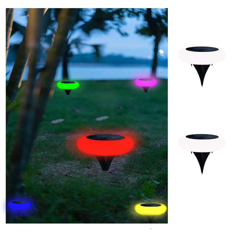 10000 Hour Working Time Solar RGB Lawn Landscape Lighting for Outdoor Yard Decoration