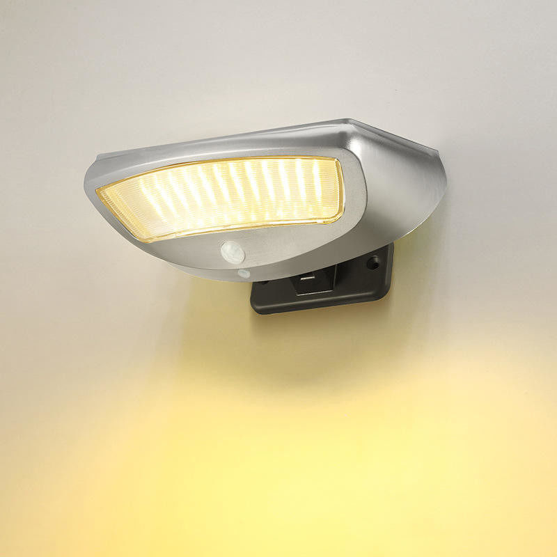 Modern Solar Motion Sensor Light Led Solar Wall Light with Color Rendering Index Ra 85