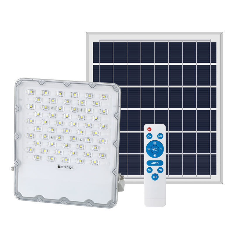 Outdoor Waterproof Garden Led Solar Flood Light with Remote Control 50000 Hours Lifespan