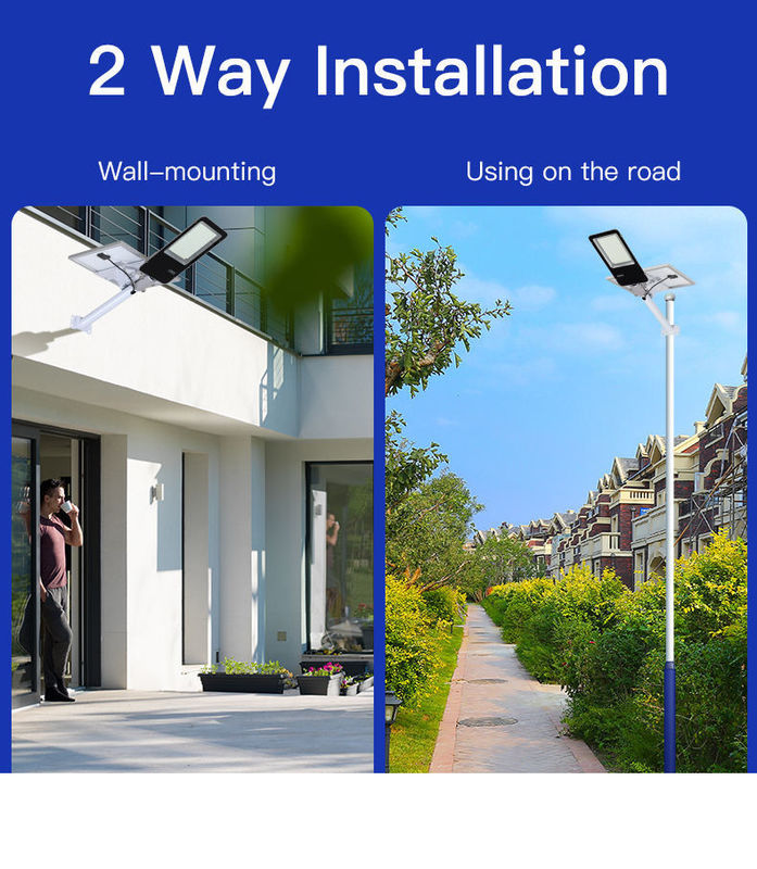 80 Ra 50w 100w 150w Integrated Outdoor Road Lamp All In One Led Solar Street Light Waterproof