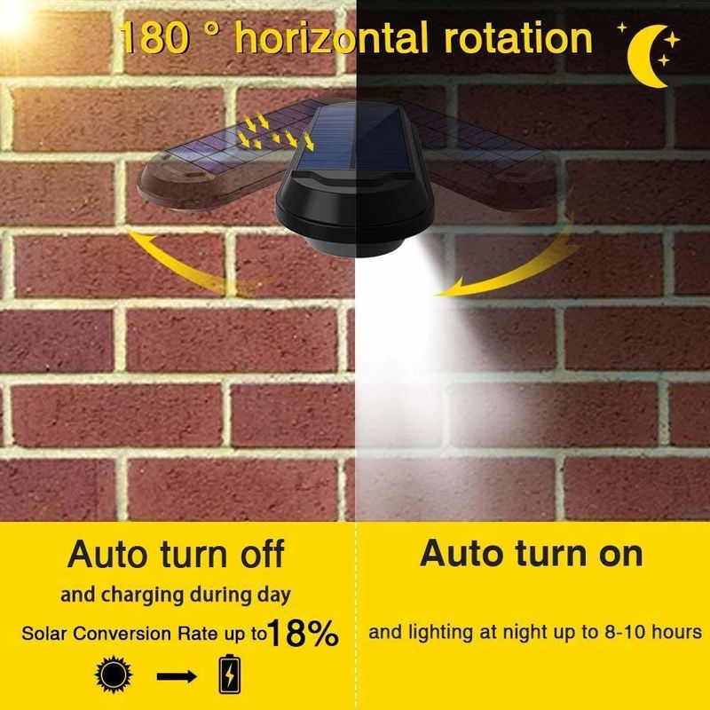 Outdoor Courtyard Garden Decorative Lighting Solar Lamp with 6000K Color Temperature