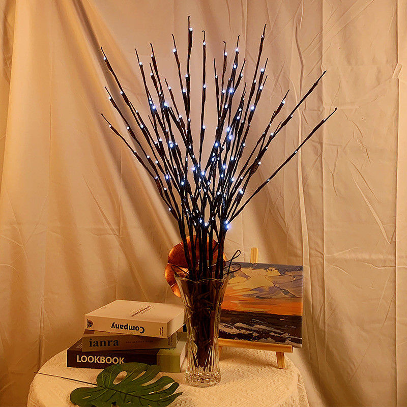 77cm Fashion LED Willow Branch Lamp for Wedding Holiday Party Christmas Tree Decoration