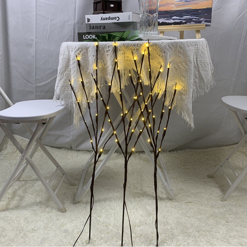 77cm Fashion LED Willow Branch Lamp for Wedding Holiday Party Christmas Tree Decoration