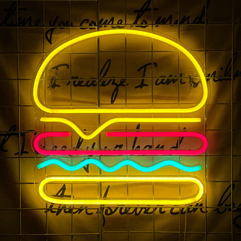 Neon Sign USB Switch Control Acrylic Lamp for Dinning Room Restaurant Party Event Decor