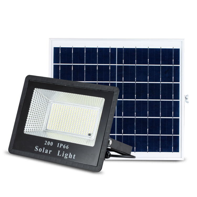 Polycrystalline Silicon Solar Panel Dusk To Dawn Flood Lights for Stadium Street Lamp