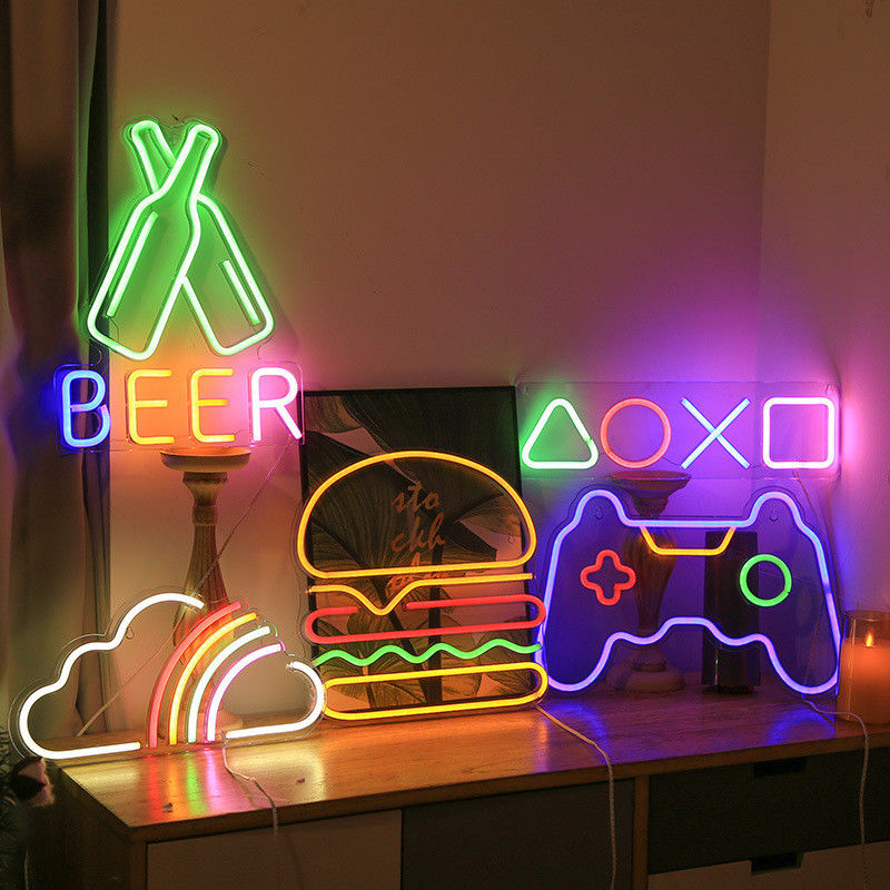 Neon Sign USB Switch Control Acrylic Lamp for Dinning Room Restaurant Party Event Decor