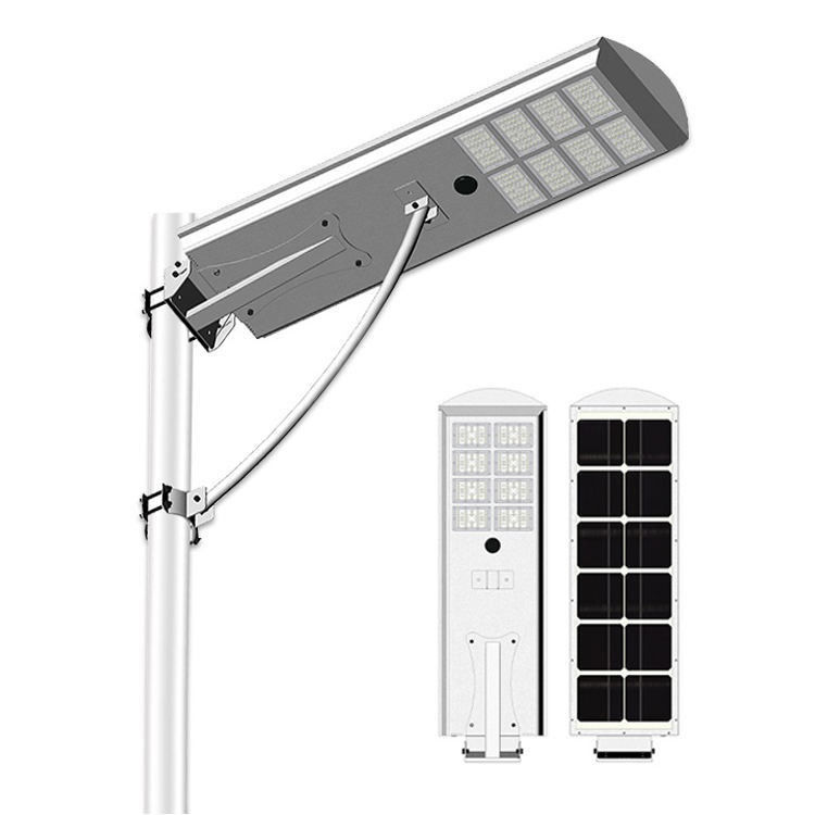 ROAD High Lumen 50W 60W 80W 100W Outdoor Integrated All In One Led Solar Street Light