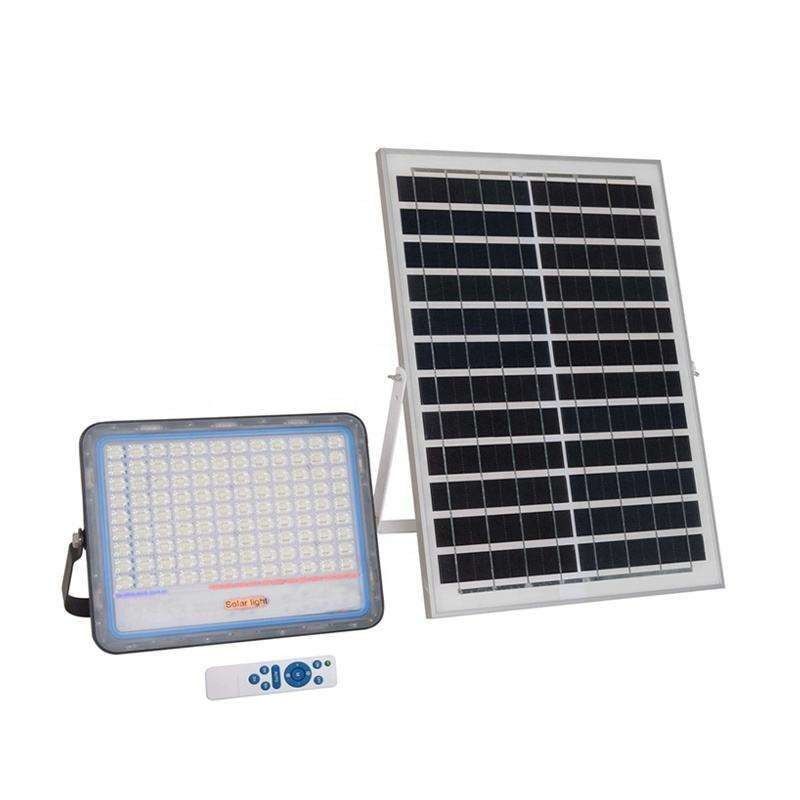 Aluminum Body Solar Led Flood Light For Park With 80 Ra And 5000-6000K Color Temperature