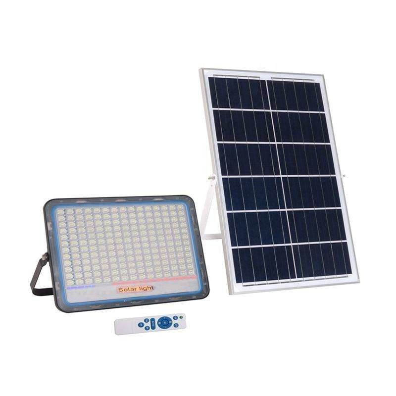 Aluminum Body Solar Led Flood Light For Park With 80 Ra And 5000-6000K Color Temperature