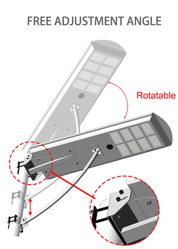 ROAD High Lumen 50W 60W 80W 100W Outdoor Integrated All In One Led Solar Street Light