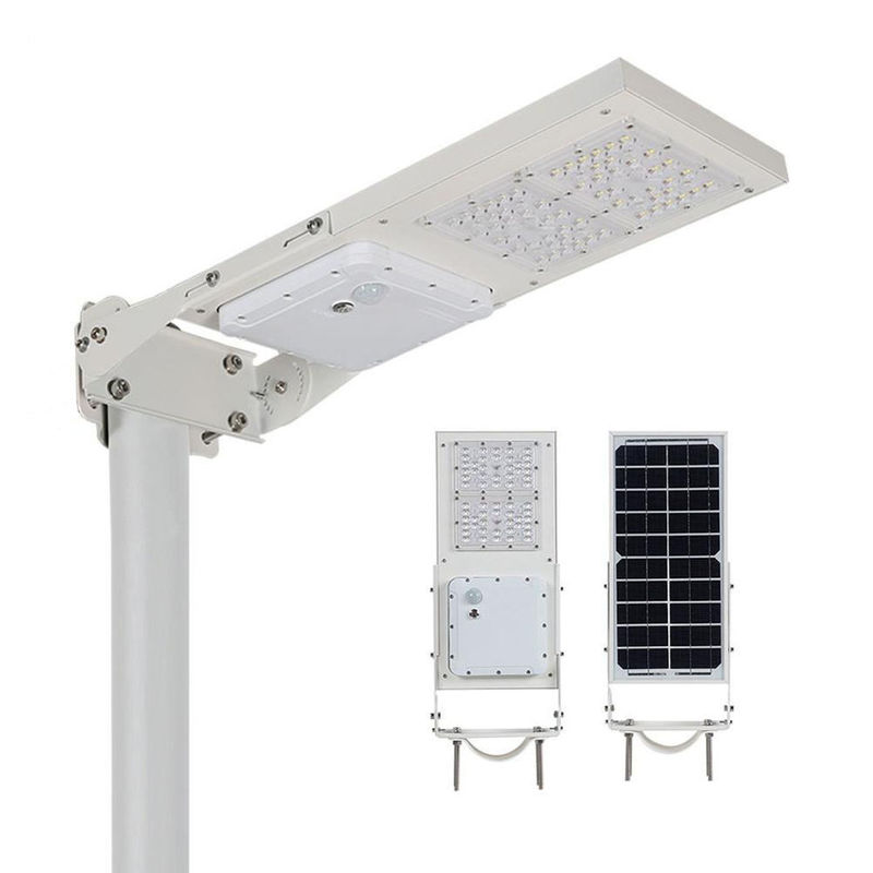 95 Ra High Lumen Solar Led Street Light Lamp 15W 30W All In One Outdoor Waterproof