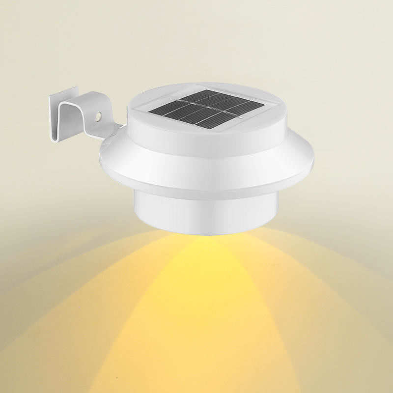 Solar Antique Wall Lamp Led Solar Fence Lights For Garden With 50000 Hours Lifespan
